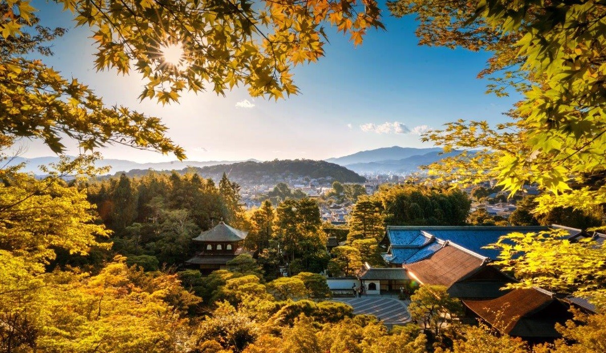 Ginkakuji Pavilionul de Argint Kyoto 1200x700